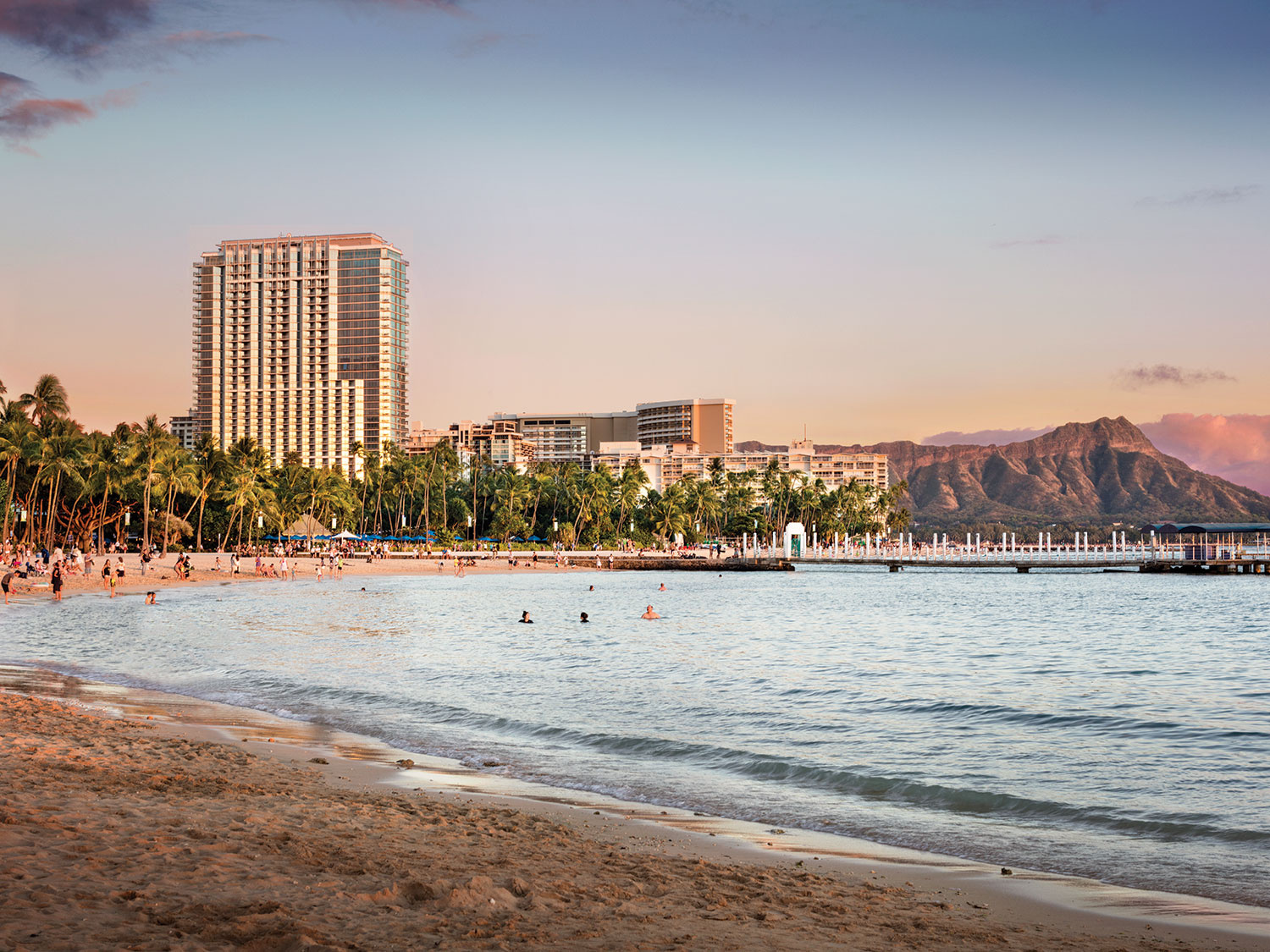 trump waikiki beach