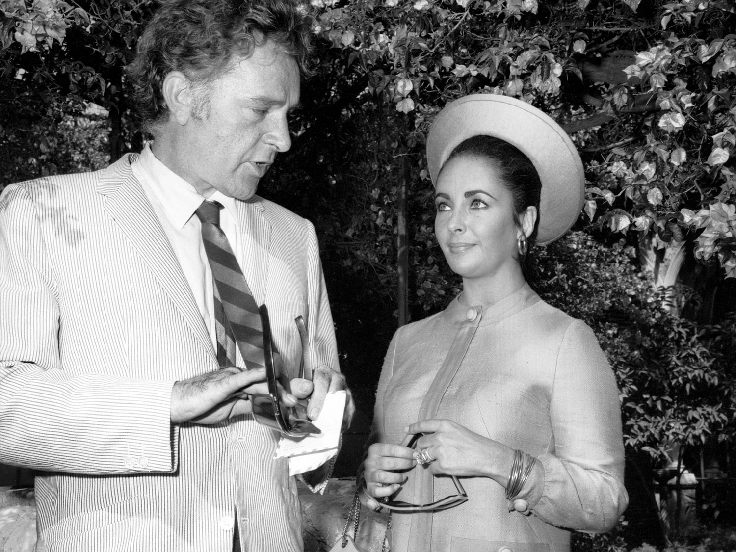 Richard Burton and Elizabeth Taylor