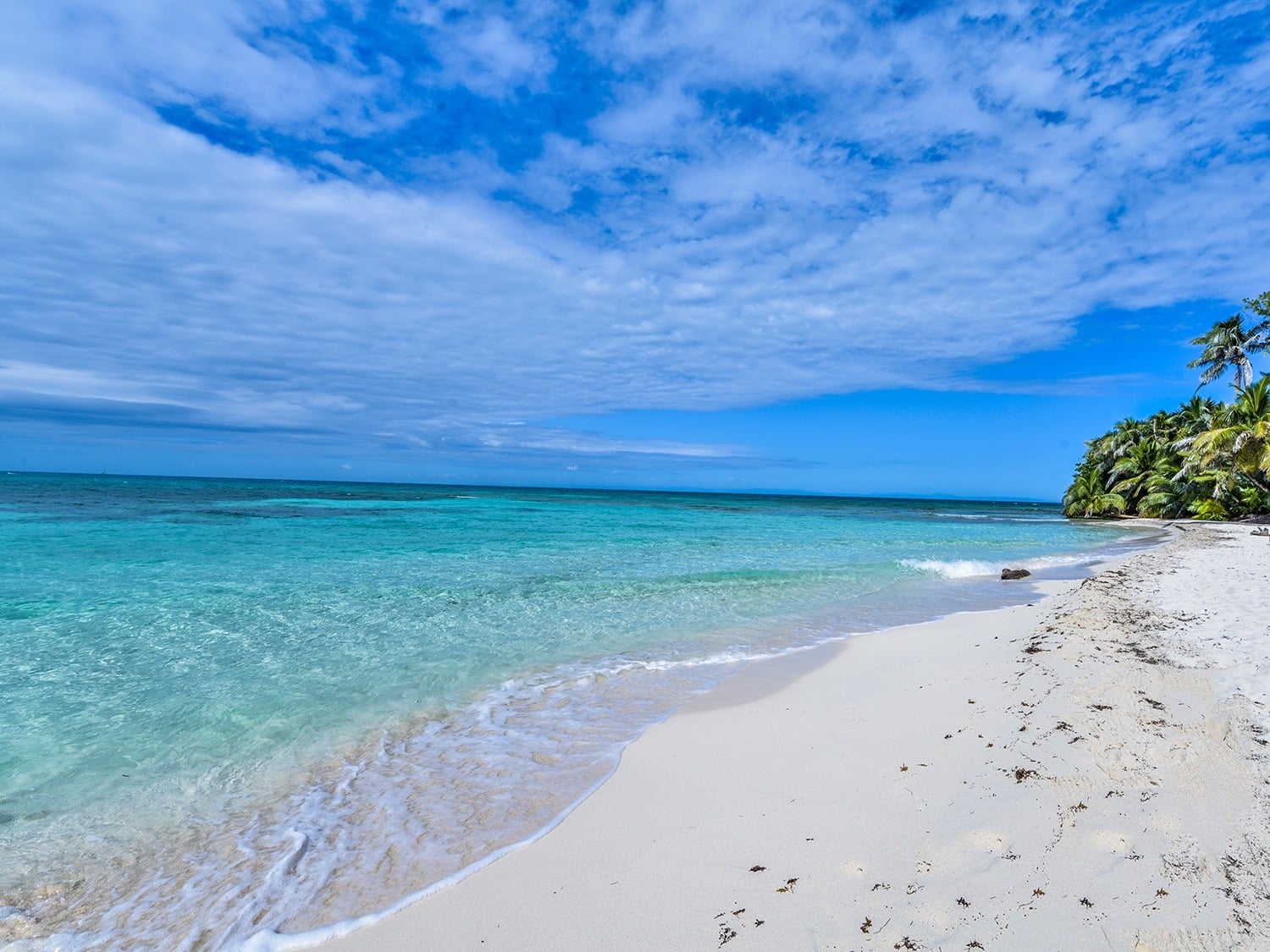 Ranguana Caye is one of the most beautiful beaches in Belize.