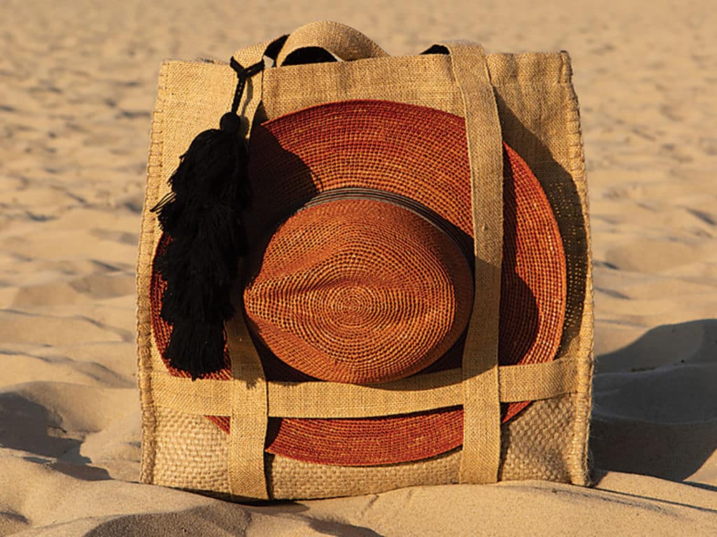 The Sidney Byron Suncatcher Carryall Pouch and Tote Set.