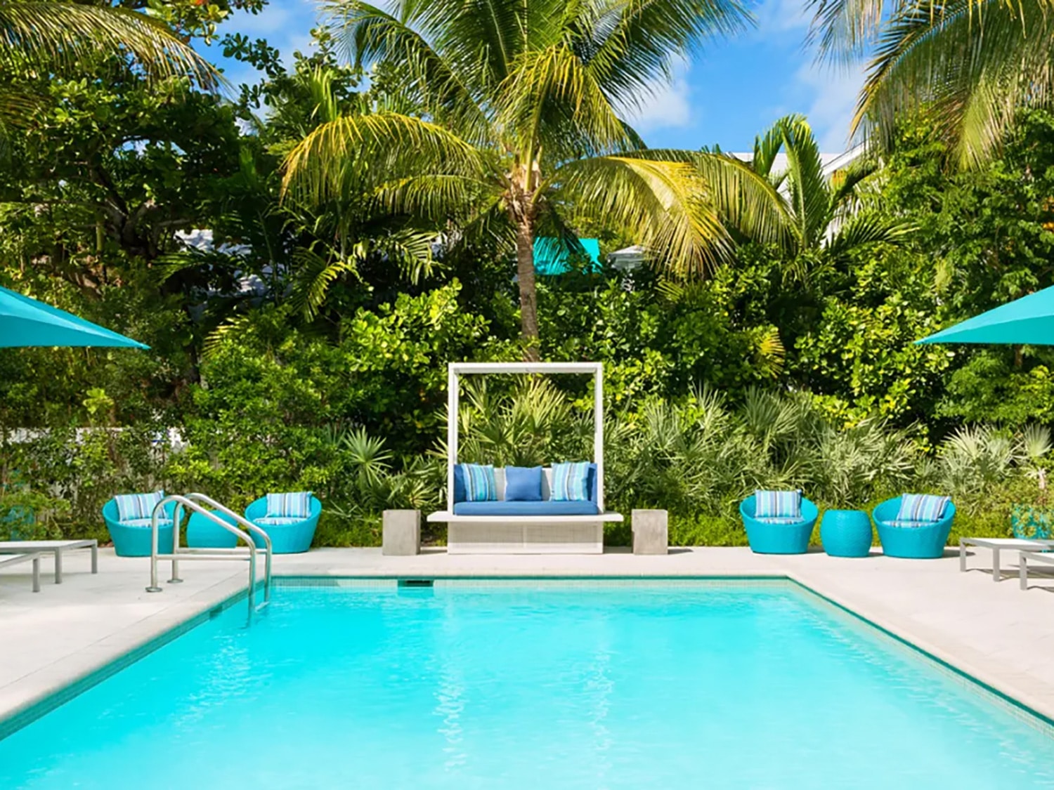 The pool at the Marker Key West Resort in Florida.