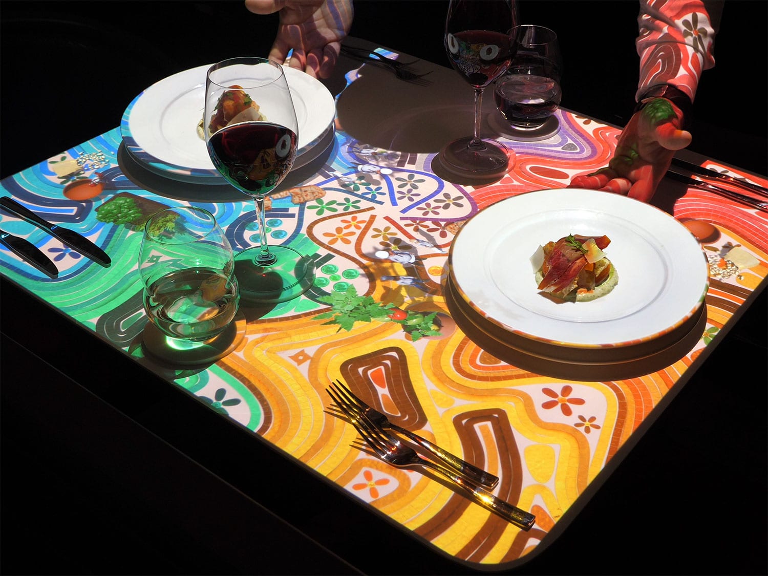 The interactive Le Petit dining experience on the Celebrity Beyond cruise ship from Celebrity Cruises.