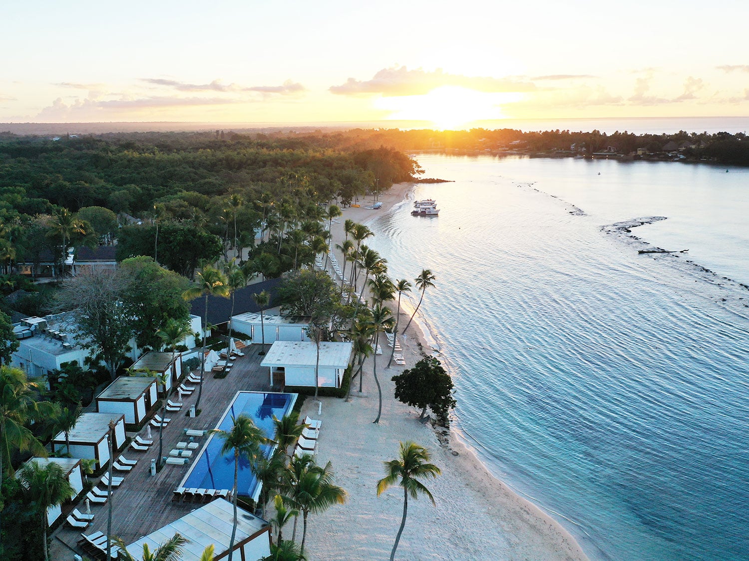 The Minitas Beach Club at Casa de Campo Resort and Villas in the Dominican Republic.