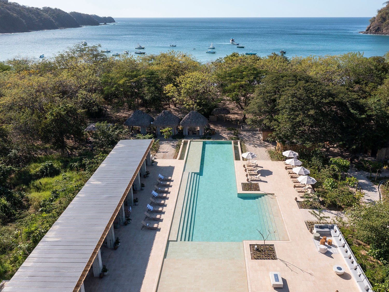 The Costa Elena Beach Club in Guanacaste, Costa Rica.