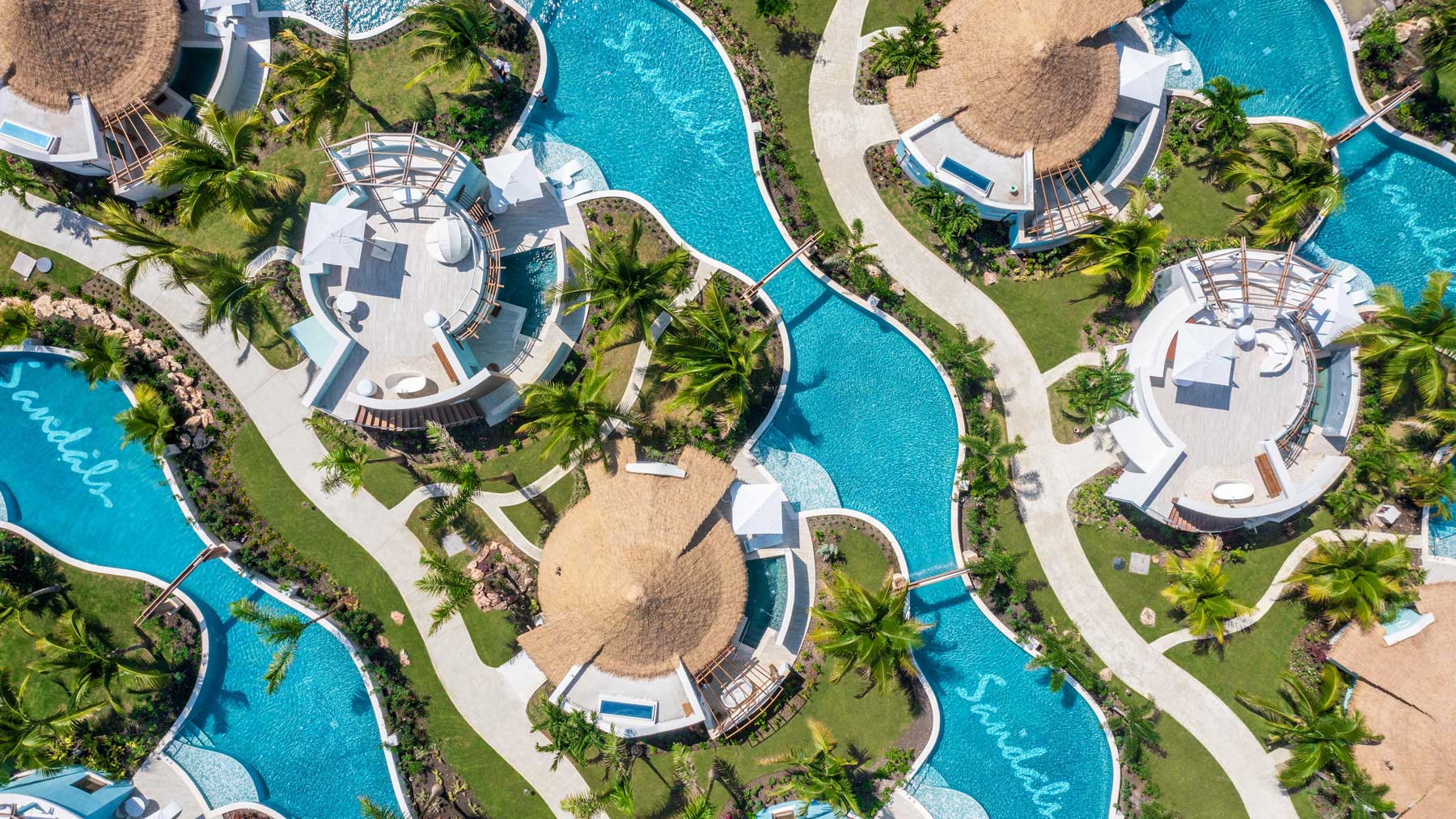 The Coyaba villas have open-air rooftops.