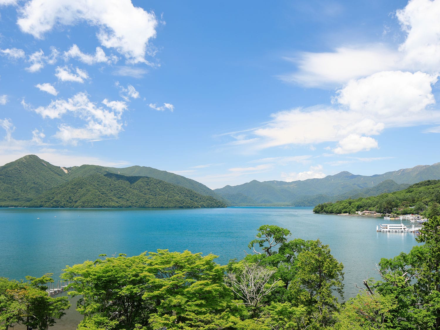 The surrounding views from The Ritz-Carlton, Nikko, resort in Japan.