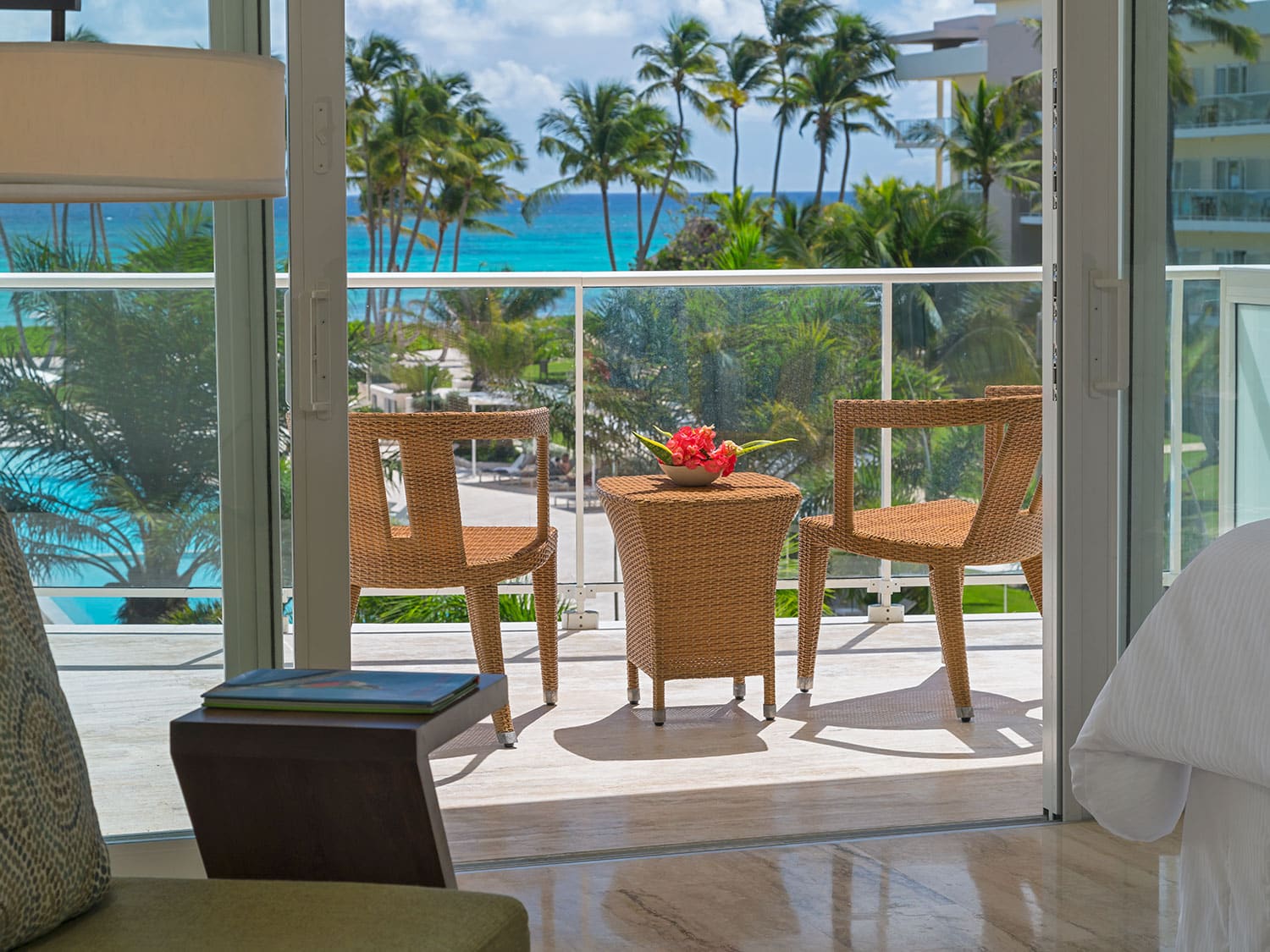 The view from the balcony of a traditional room at The Westin Puntacana Resort & Club in the Dominican Republic.