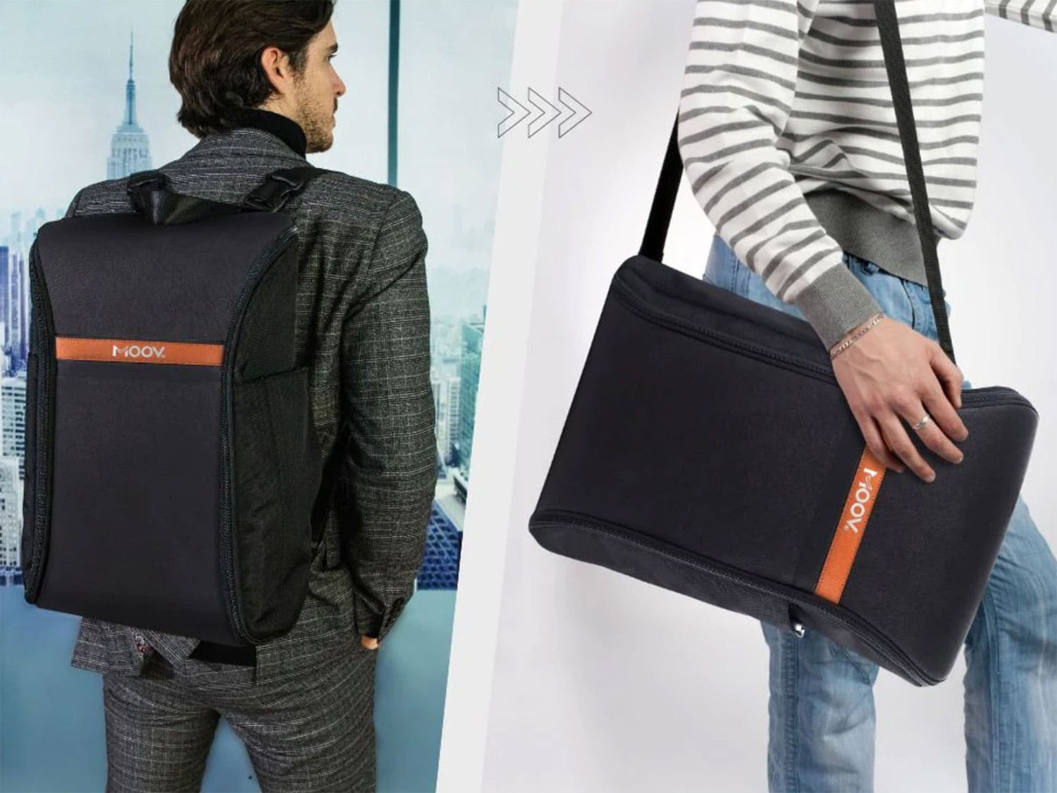 The MOOV Convertible Catalyst Laptop Bag