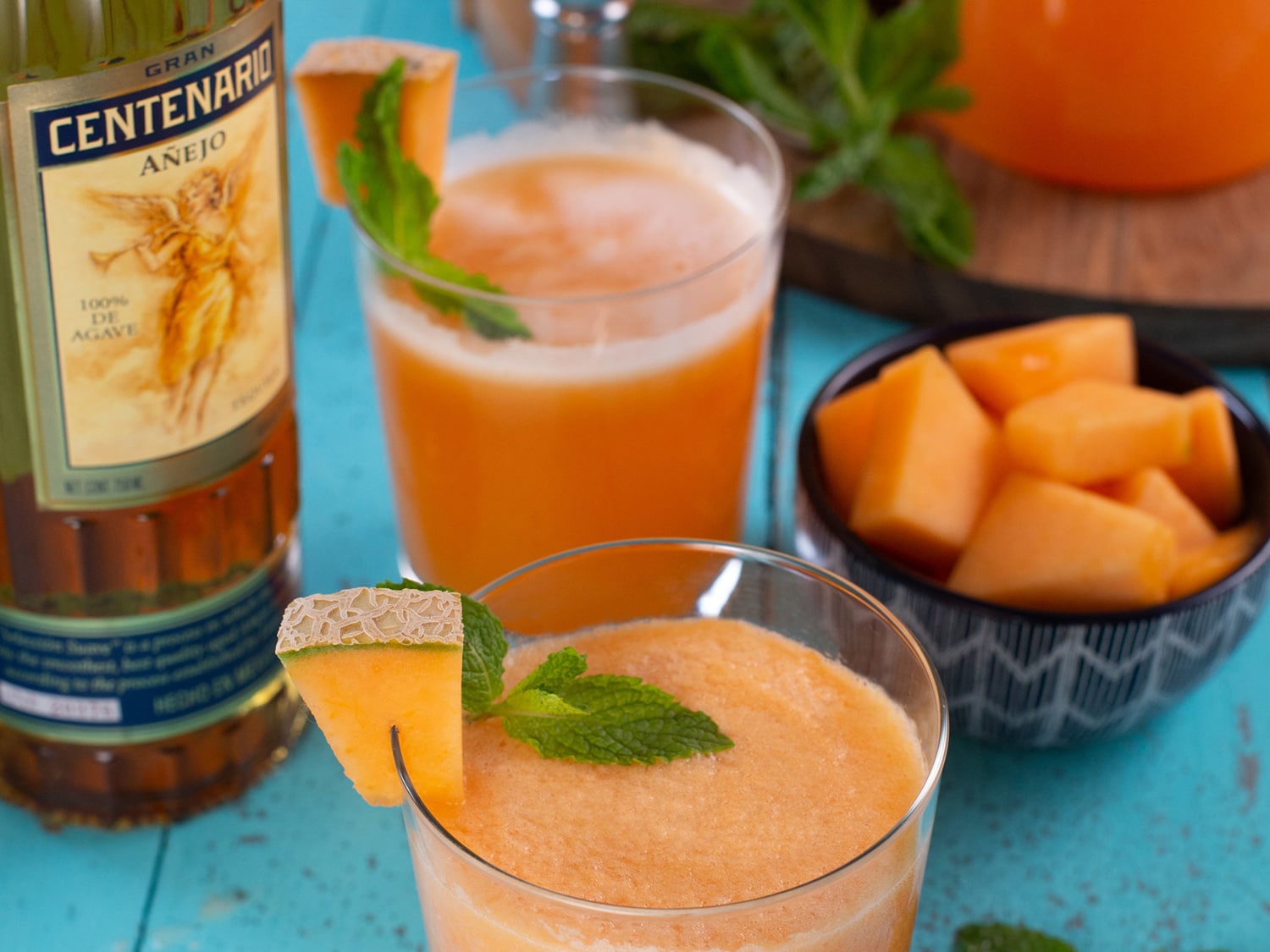 The Gran Centenario Frozen Melon Margarita.