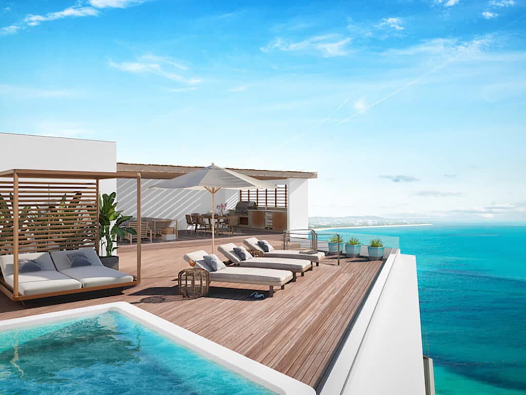 A rendering of the Andaz Turks and Caicos resort.