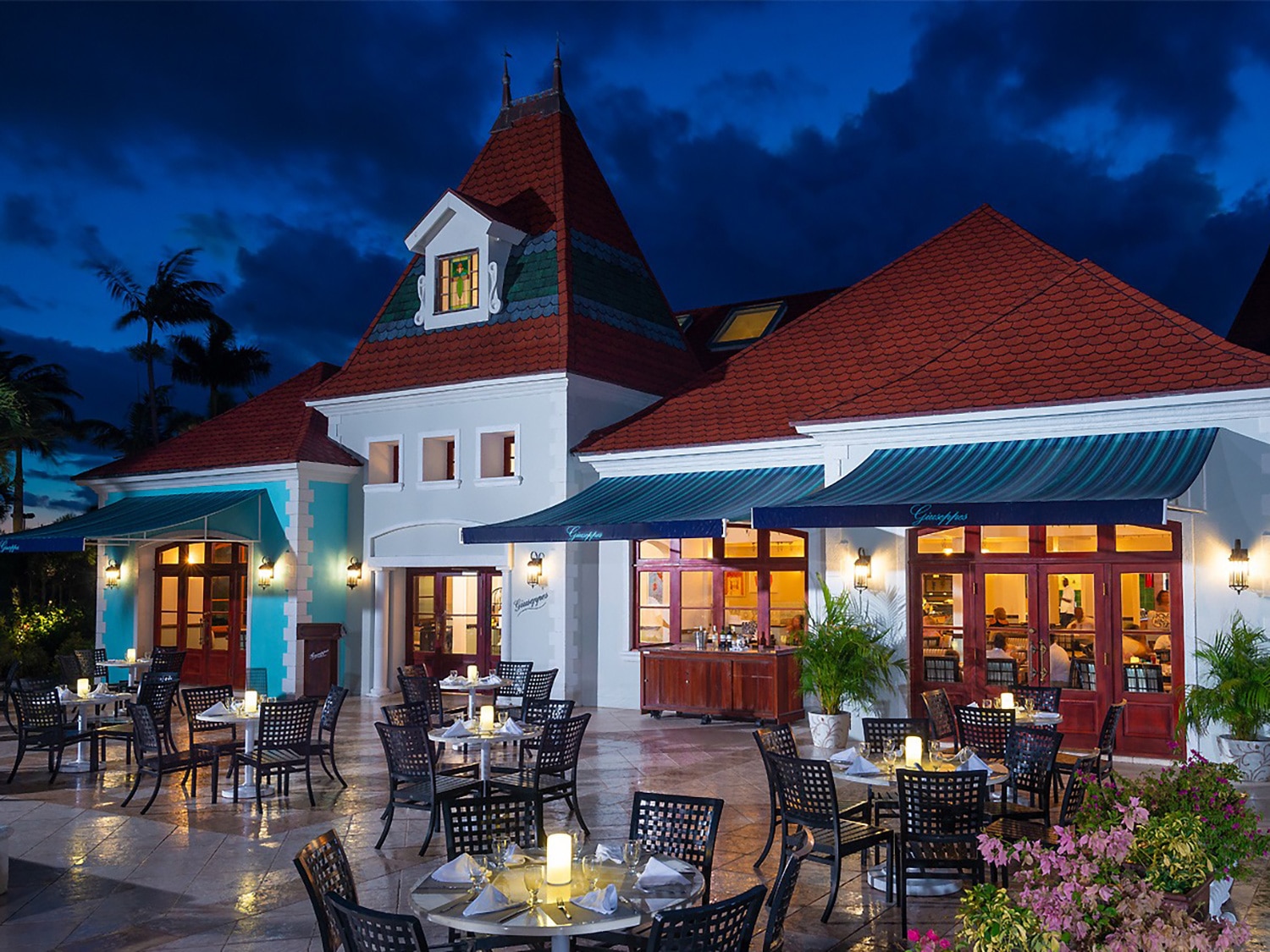 Giuseppe’s Italian restaurant at Beaches Turks and Caicos