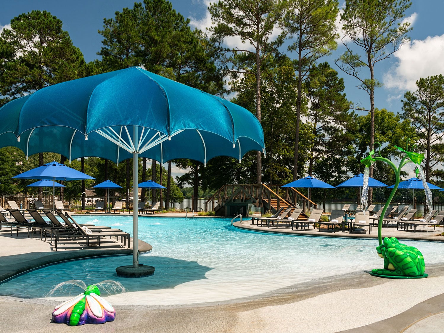 The kids’ pool at The Ritz-Carlton, Reynolds Lake Oconee.