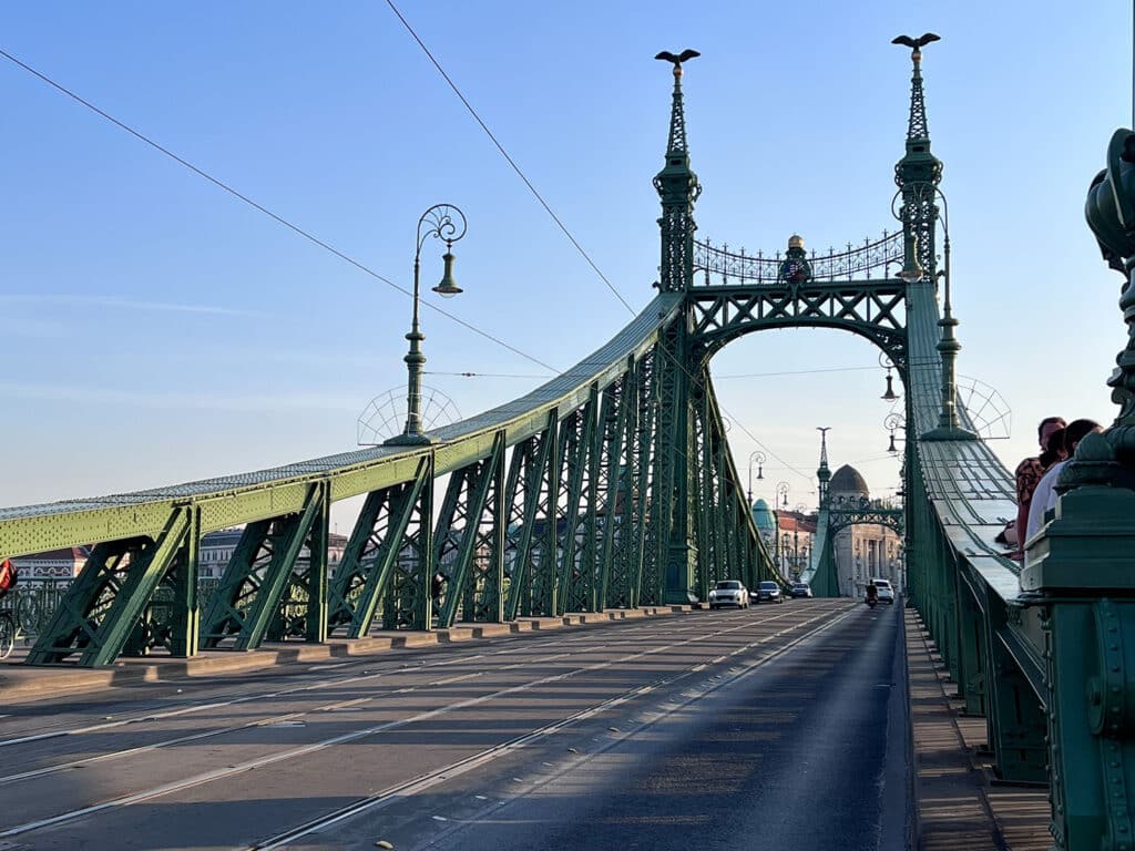 A bridge in Budapest