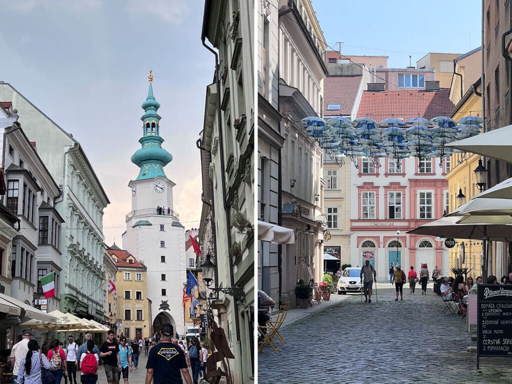 Buildings in Bratislava