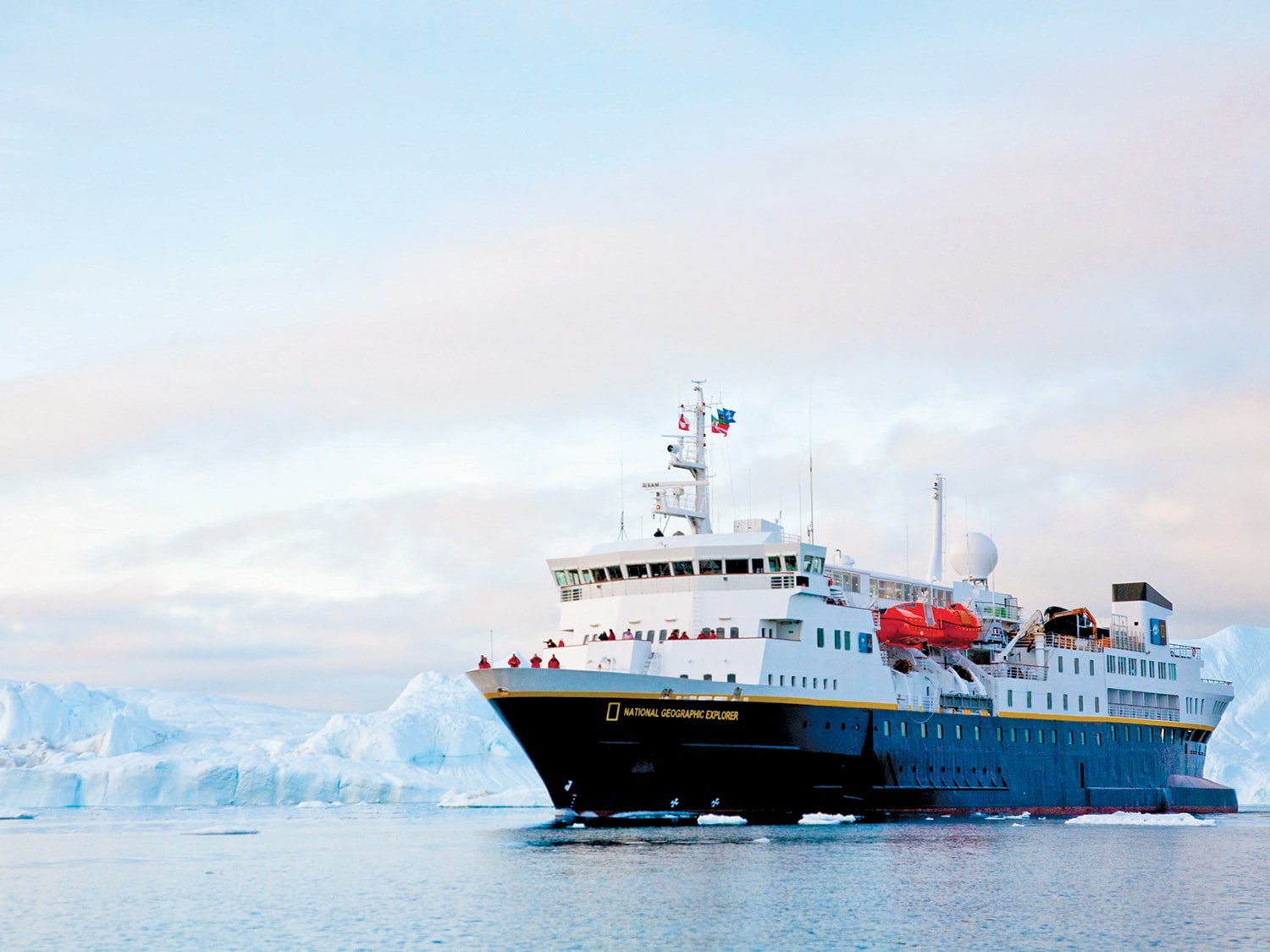 The National Geographic Explorer in Antarctica