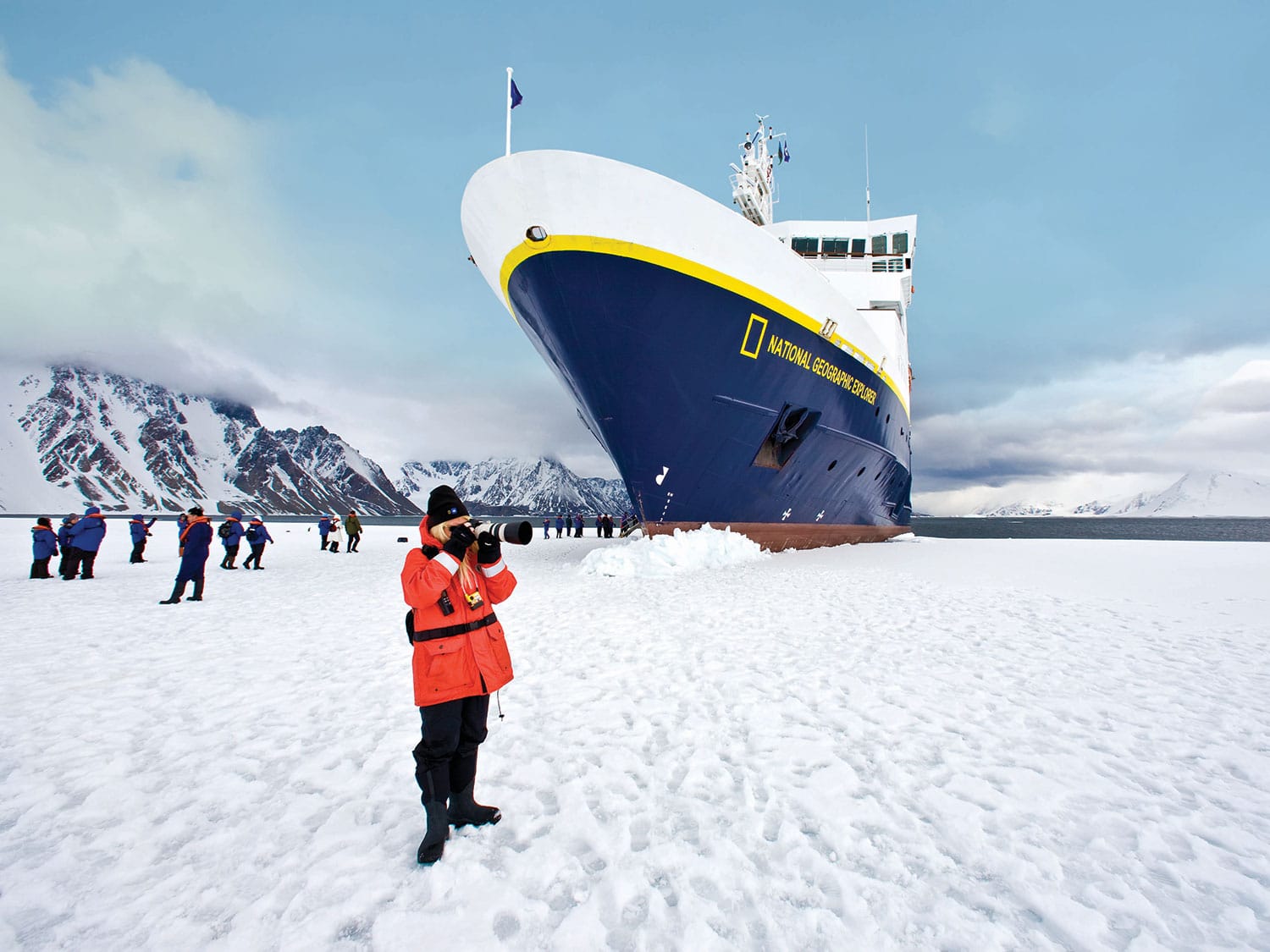 The National Geographic Explorer in Antarctica