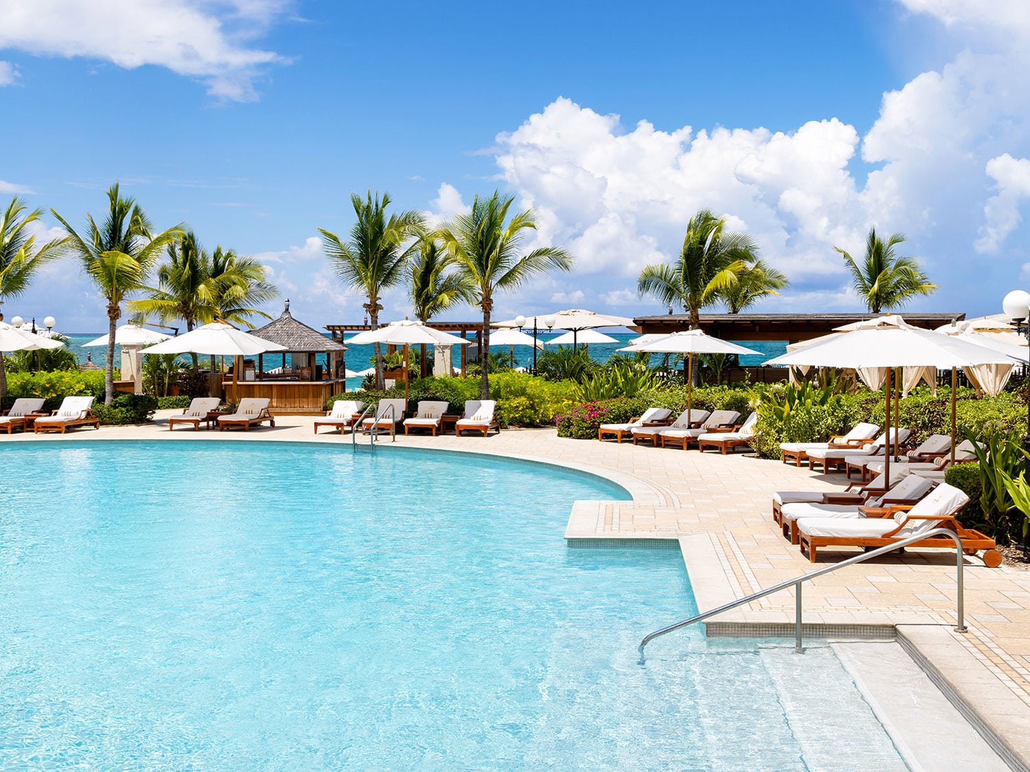The pool at Seven Stars Resort and Spa in Turks and Caicos