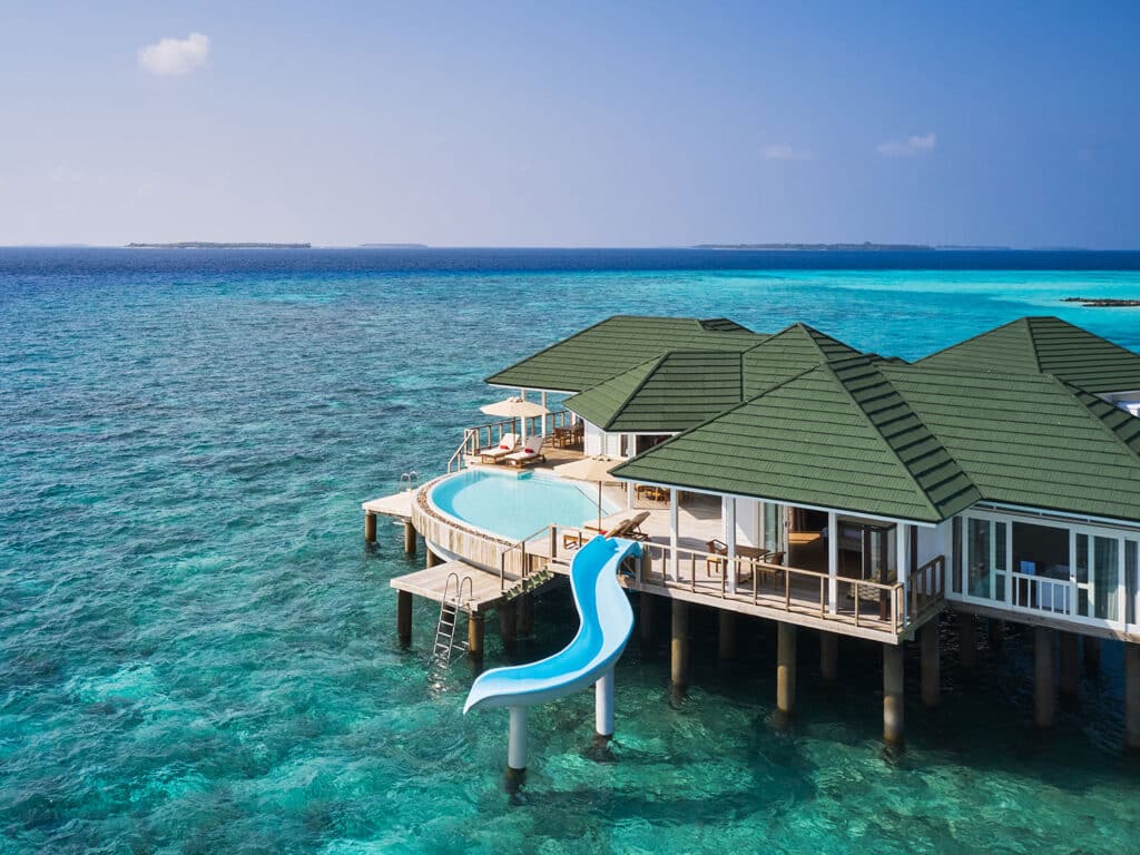The Grand Water Pavilion at Siyam World in the Maldives