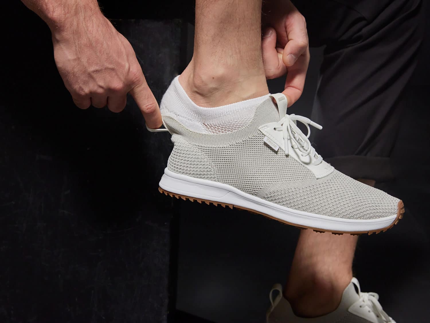 true linkswear all day knit shoe